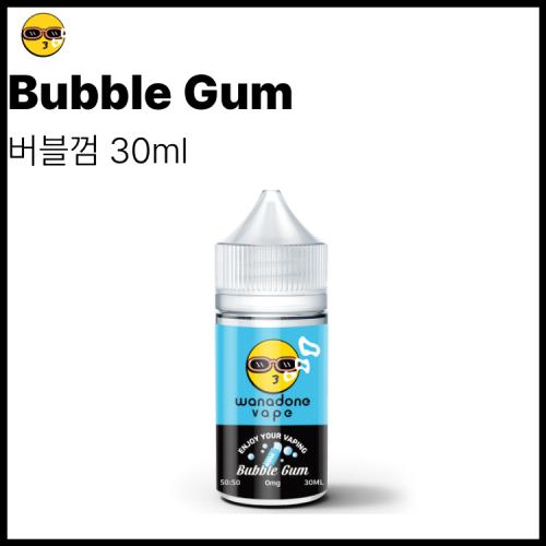 워나던베이프 무니코틴 버블껌 액상 30ml