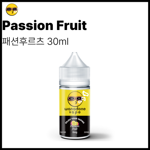 워나던베이프 무니코틴 패션후르츠 액상 30ml