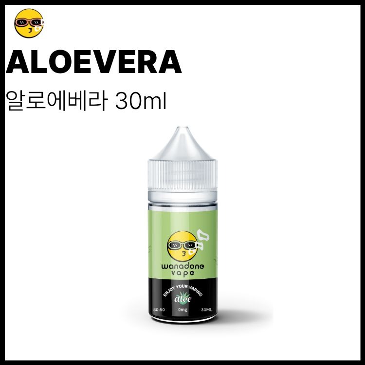 워나던베이프 무니코틴 액상 알로에베라 30ml